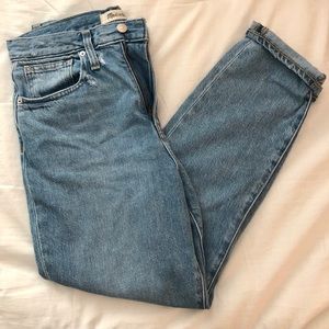 Madewell mom jean